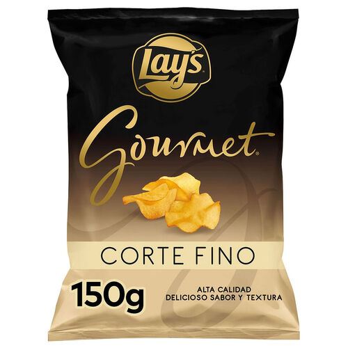 LAYS GOURMET CORTE FINO 150g image number