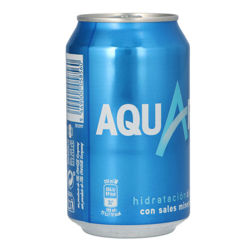 Bebida isot&oacute;nica AQUARIUS lata 33cl image number