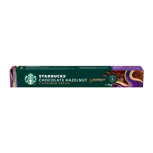 Caf&eacute; Chocolate Hazelnut STARBUCKS 10 c&aacute;psulas image number