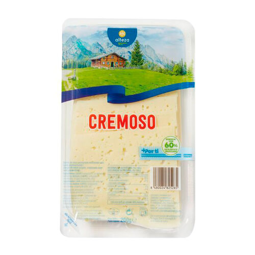 Queso cremoso en lonchas ALTEZA 200g image number