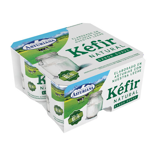K&eacute;fir Natural ASTURIANA 4x125g image number