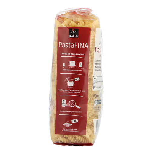 PASTA FINA HELICES GALLO 400g image number