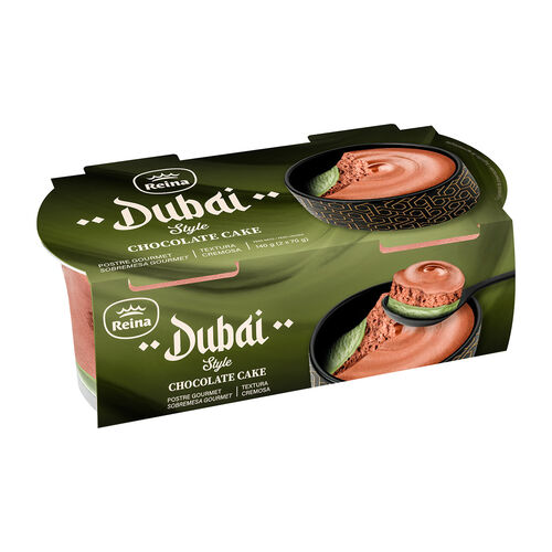 Postre estilo Dubai de chocolate REINA 2x70g image number