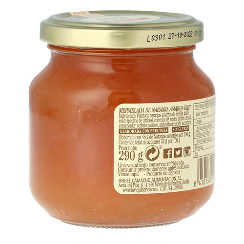 LA VIEJA F&Aacute;BRICA Diet naranja 280g image number