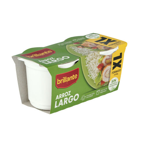 Arroz BRILLANTE Largo XL 2x200g image number