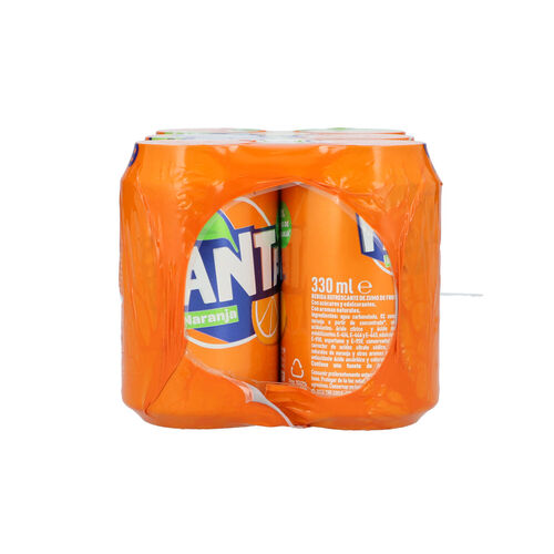 FANTA NARANJA 33cl  PACK 6 LATAS image number