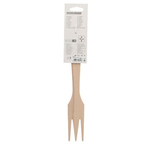 Tenedor madera 3 dientes image number