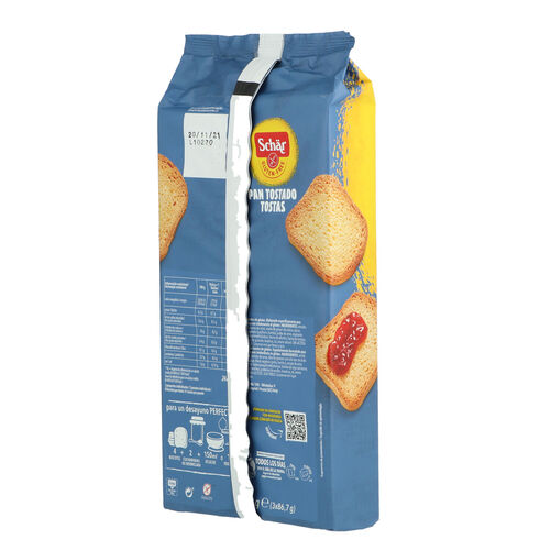 PAN TOSTADO SIN GLUTEN SCHAR 260g image number