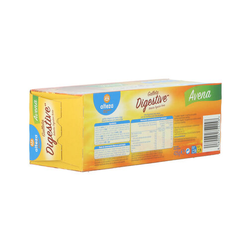 GALLETA DIGESTIVE AVENA ALTEZA 425g image number