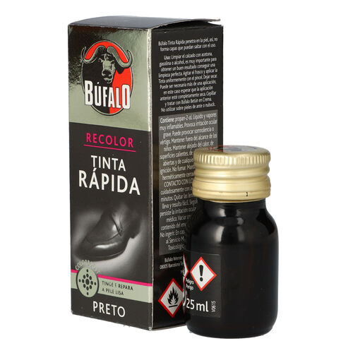 Tinta rapida negro BUFALO 250ml image number