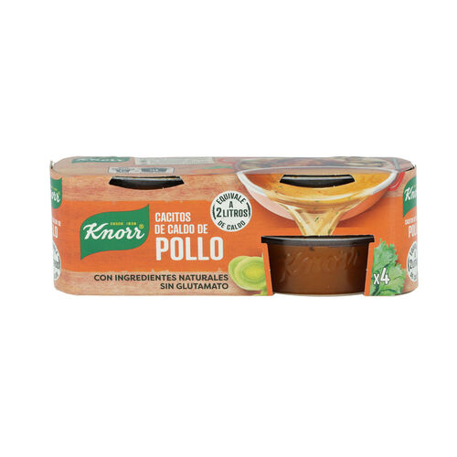 CALDO KNORR CACITO POLLO 4 CACITOS image number