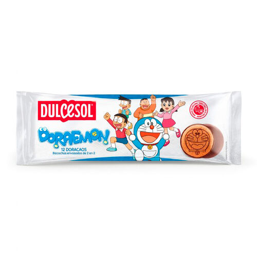 Bizcochos don cobertura de cacao Doracao DULCESOL 6uds image number