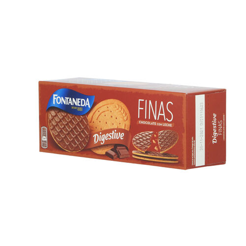 DIGESTIVE FINAS LECHE FONTANEDA 170g image number