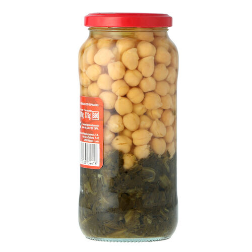 Garbanzos espinacas LA ASTURIANA 570g image number