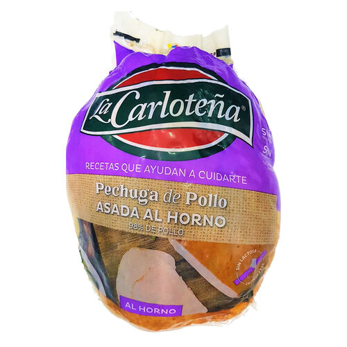 Pechuga de pollo asada al horno 98% de pollo LA CARLOTE&Ntilde;A kg image number