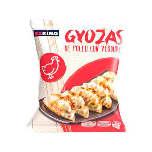 Gyozas de pollo con verduras congeladas EXKIMO 300g image number