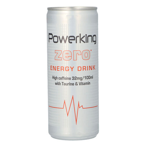 Bebida energ&eacute;tica POWERKING Zero 25cl image number