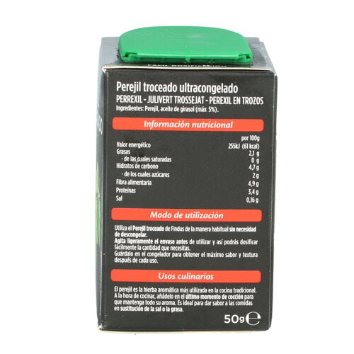 Perejil troceado congelado FINDUS 50g image number