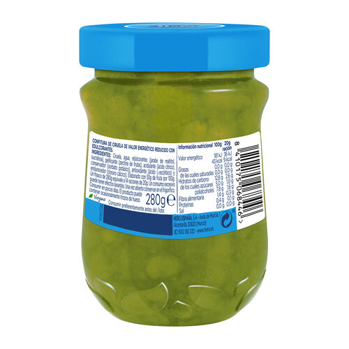 CONFITURA DE CIRUELAS DIET HERO 280g image number