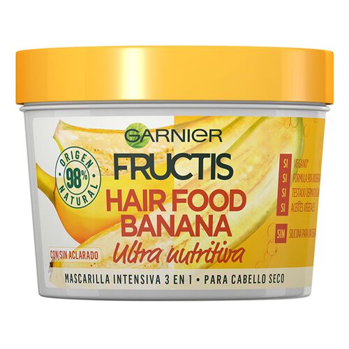 Mascarilla cabello hair food nutre frutis 390ml image number