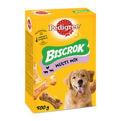 Snack premio para perro Biscrok multi mix PEDIGREE 500g