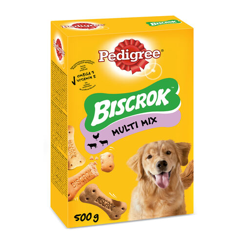 Snack premio para perro Biscrok multi mix PEDIGREE 500g image number