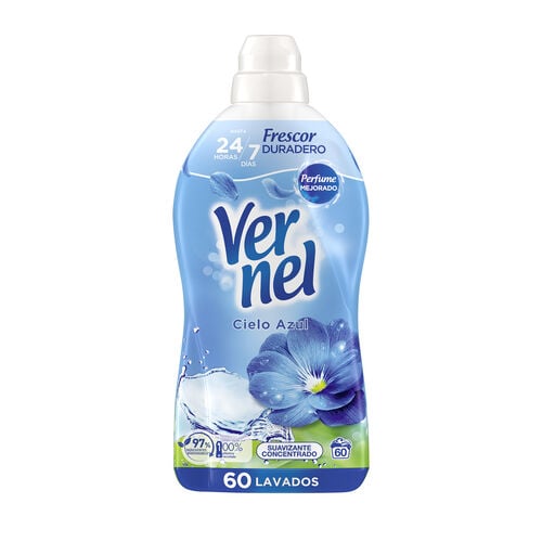 SUAVIZANTE CONCENTRADO CIELO AZUL VERNEL 60 lavados image number