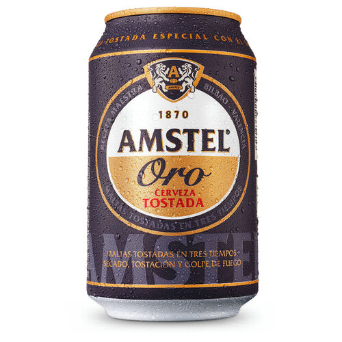Cerveza tostada AMSTEL ORO 33cl image number