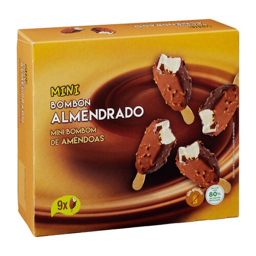 Helados mini bomb&oacute;n almendrado 8x43g image number