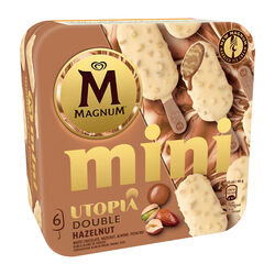 HELADO UTOPIA OBLE AVELLANA MINI MAGNUM 6x55ml
