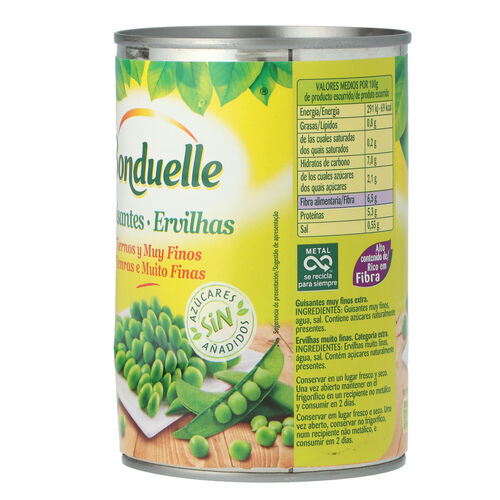 GUISANTES BONDUELLE 400g image number