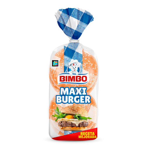 Pan maxi burguer BIMBO 4 unds 290g image number