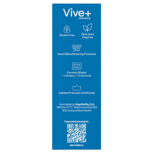 Memory Advance VIVE PLUS 30 c&aacute;psulas image number