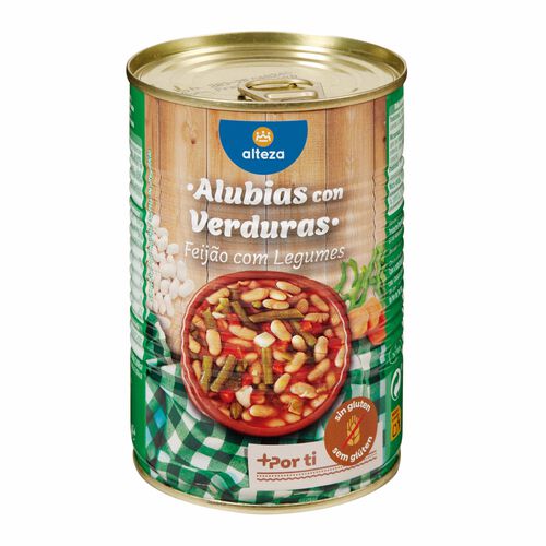 Alubias con verduras ALTEZA 430g image number