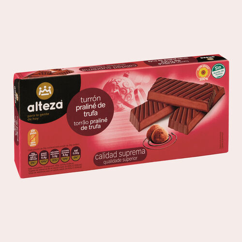 Turron praline pistacho ALTEZA 150g image number