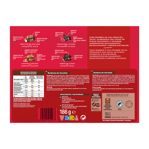 Bombón NESTLÉ creations 186g image number