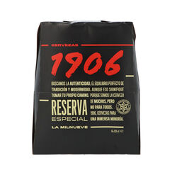 CERVEZA RESERVA 1906 6X33cl