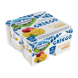 Yogur griego con mango central lechera ASTURIANA 4x125g
