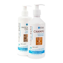 Champ&uacute; 500ml+mascarilla 300ml hidra-nutri SHORA