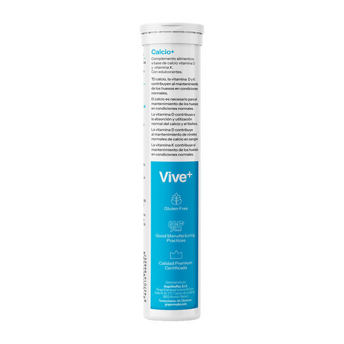 CALCIO+ CON VITAMINAS D Y K VIVEPLUS 10g image number