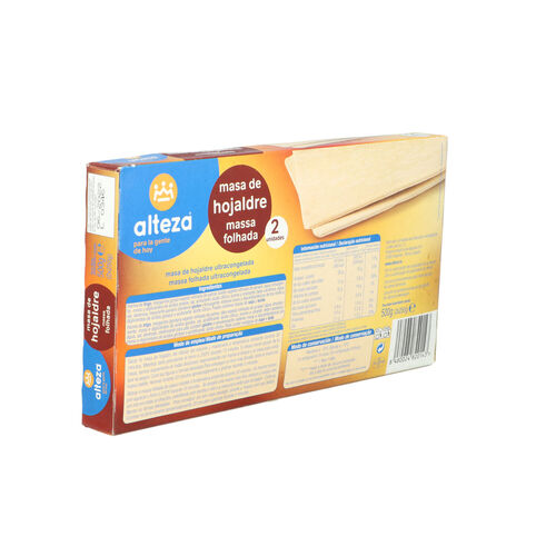 MASA ALTEZA HOJALDRE CONGELADA 500g image number