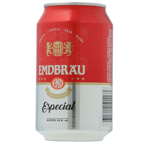 CERVEZA EMDBRAU ESPECIAL LATA 33cl image number