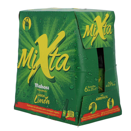 Cerveza MAHOU Mixta 25cl pack-6 image number