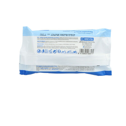 TOALLITAS DESODORANTE SALUSTAR 15uds image number