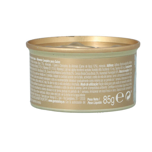 ALIMENTO EN  MOUSSE PARA GATOS CON TERNERA TANDY 85g image number