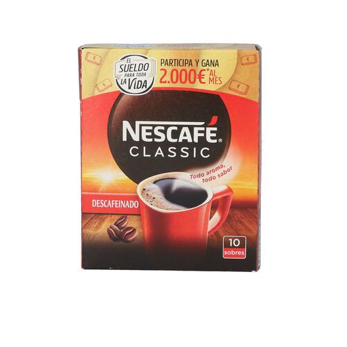 NESCAFE DESCAFEINADO 10 SOBRES 20g image number