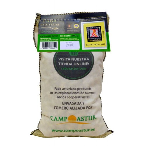 Faba ASTURIANA CAMPOASTUR IGP 1/2kg image number