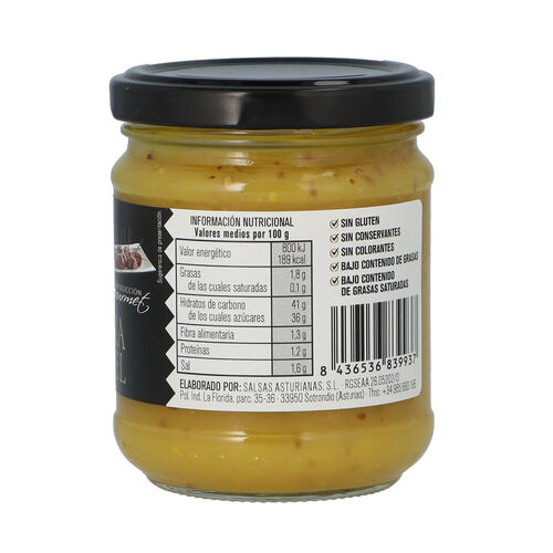 SALSAS ASTURIANAS MOSTAZA MIEL 210g image number