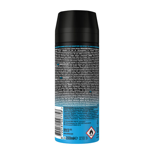 DESODORANTE CORE ICE CHILL AXE 150ml image number