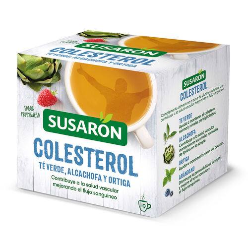 Tisana colesterol con t&eacute; verde, alcachofa y ortiga SUSARON 10uds image number